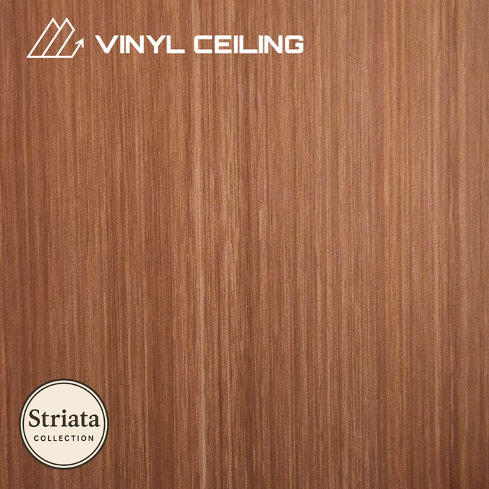 Honey Maple - Striata COLLECTION - Vinyl Ceiling - (70 sqft)