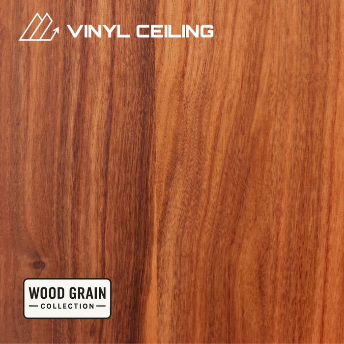 American Chestnut - WOOD GRAIN COLLECTION - Vinyl Ceiling - (70 sqft)