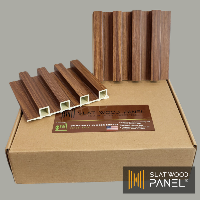 Sample Box - Slat Wood Panel ECO PREMIUM COLLECTION - Refundable (1st Purchase only)