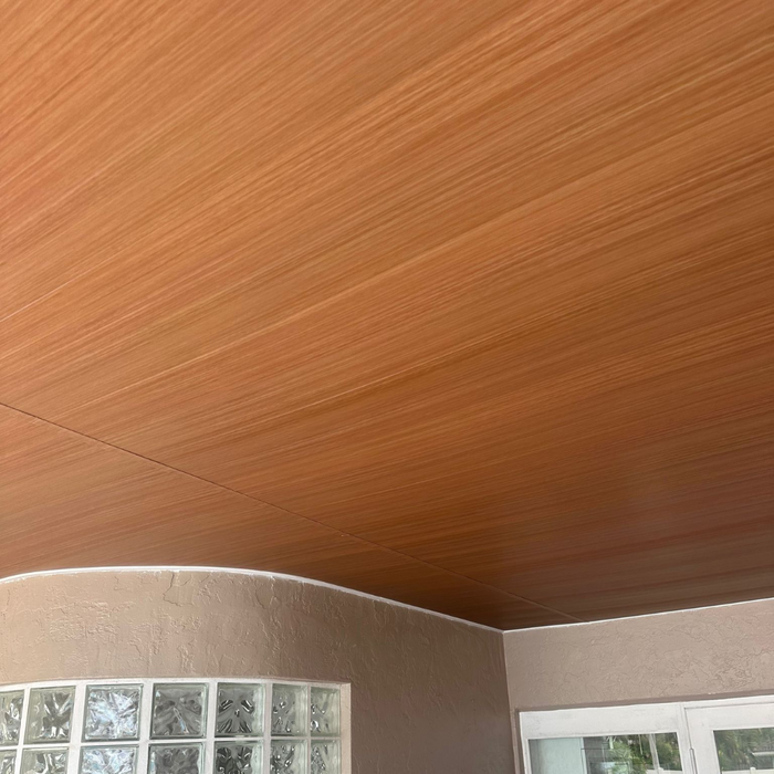 Honey Maple - Striata COLLECTION - Vinyl Ceiling - (70 sqft)