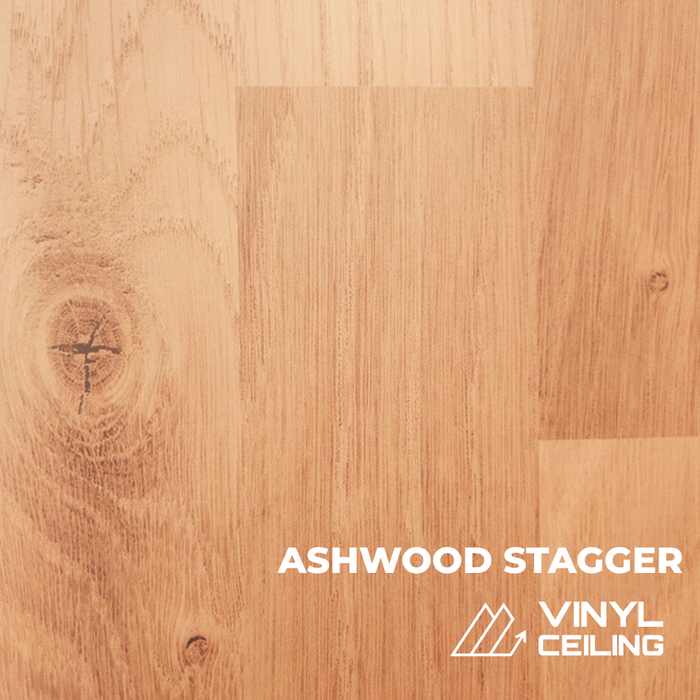 Sample Box Vinyl Ceiling - WOOD GRAIN COLLECTION - Refundable (1st purchase)