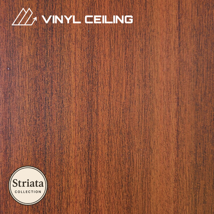 Light Cherry - Striata COLLECTION - Vinyl Ceiling - (70 sqft)