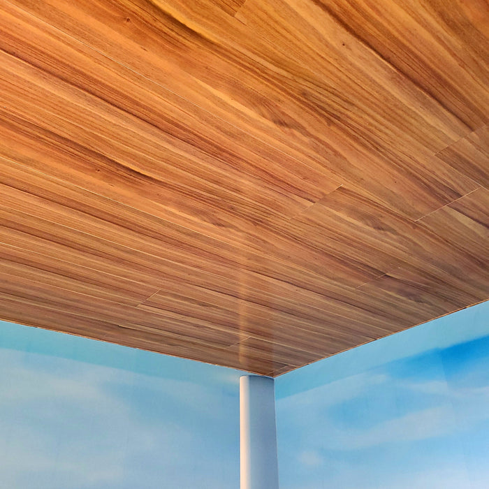 Golden Oak  Glossy Vinyl Ceiling - (70 sqft)