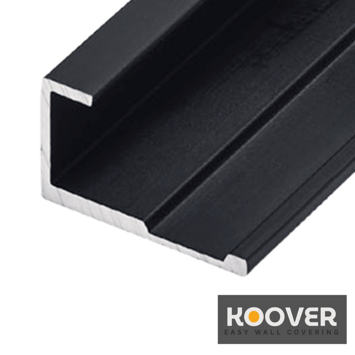 Aluminium Edge J Profile Koover - (9.5 ft L)