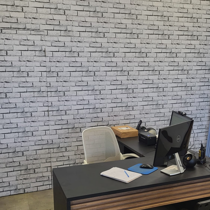 White Brick - WALL COLLECTION - (70 sqft)