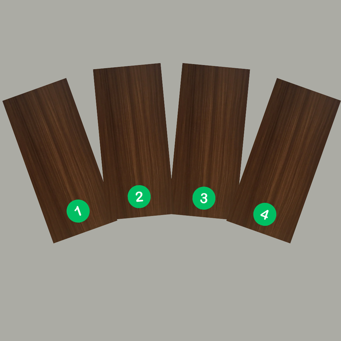 Modular Panel System (4 pieces) - Cedar OAK - Wood Collection - Shipping