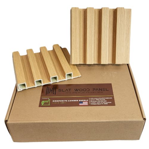 Sample Box - Slat Wood Panel ECO PREMIUM COLLECTION - Refundable (1st Purchase only)