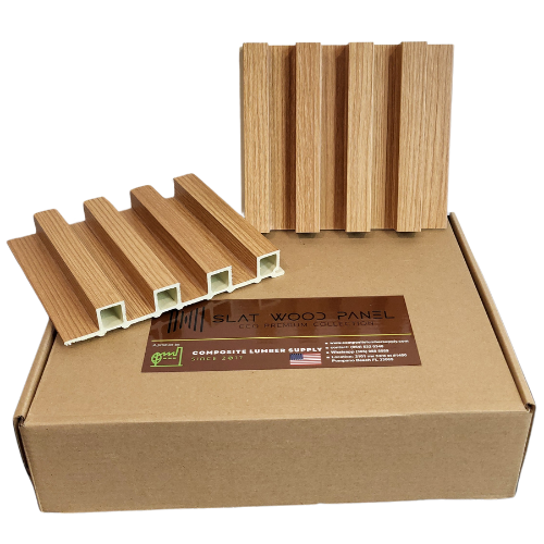 Sample Box - Slat Wood Panel ECO PREMIUM COLLECTION - Refundable (1st Purchase only)