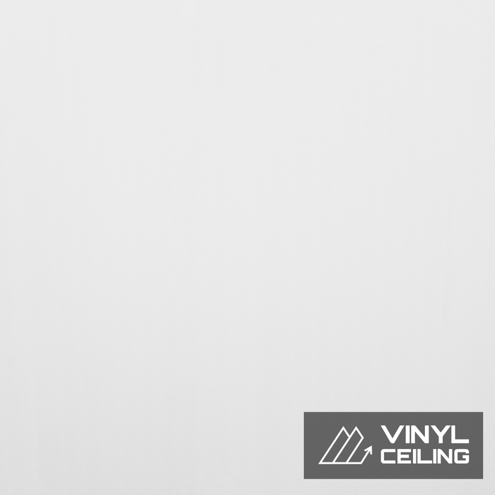 Flat Pure White Vinyl Ceiling - (70 sqft)