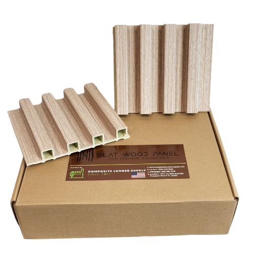 Sample Box - Slat Wood Panel ECO PREMIUM COLLECTION - Refundable (1st Purchase only)