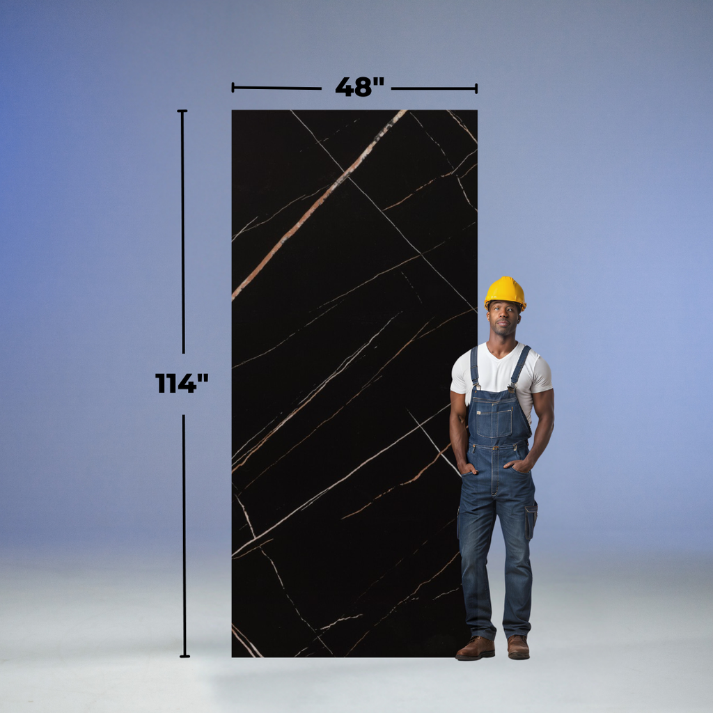 Koover - Black Nero - Marble Series - (Full Plank) - Pickup
