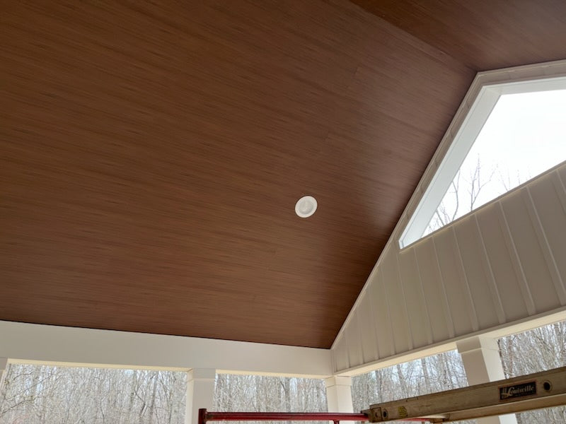 Cinnamon Coffee - SELECT COLLECTION - Vinyl Ceiling - (70 sqft) <BRAND NEW>