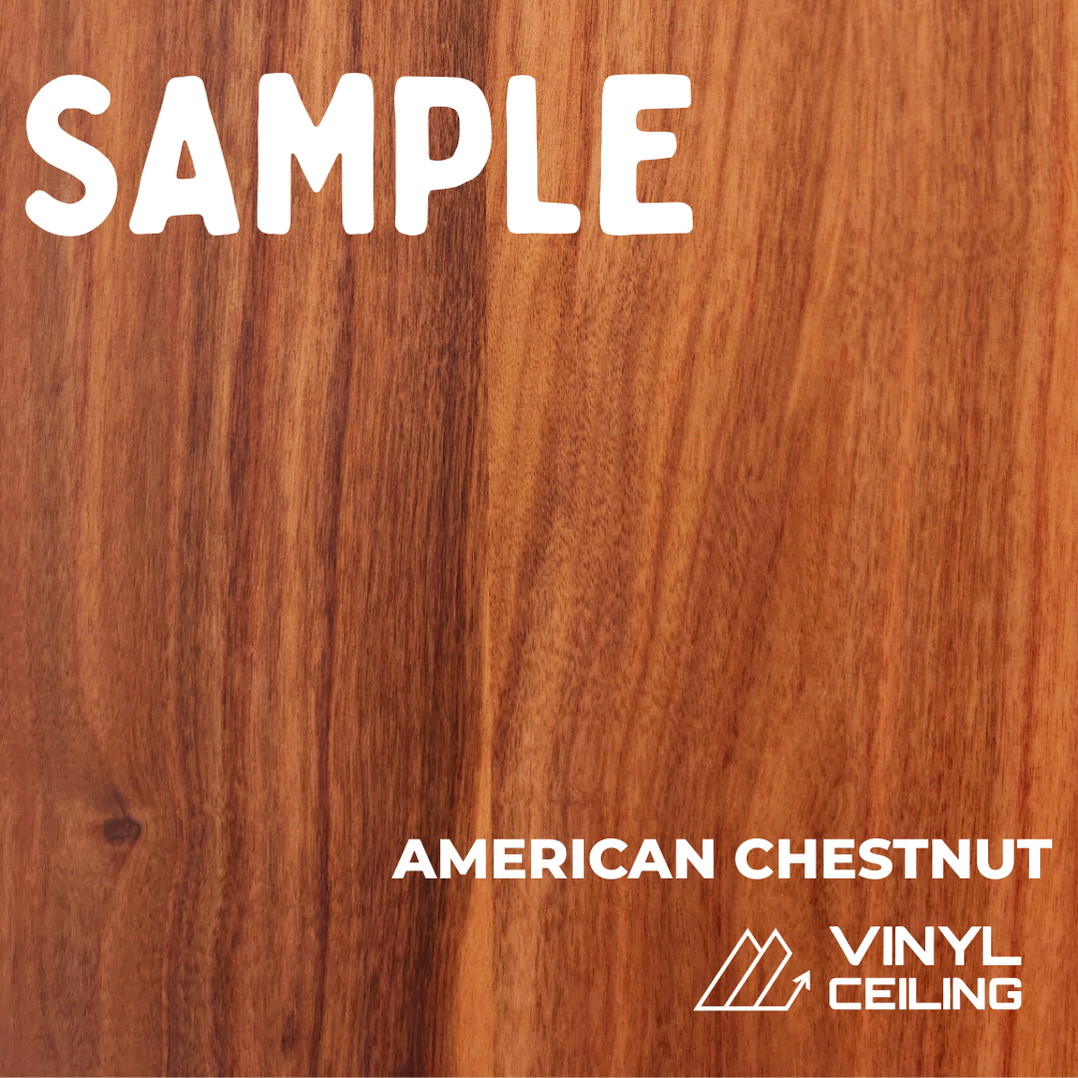 Sample Box Vinyl Ceiling - WOOD GRAIN COLLECTION - Refundable (1st pur ...