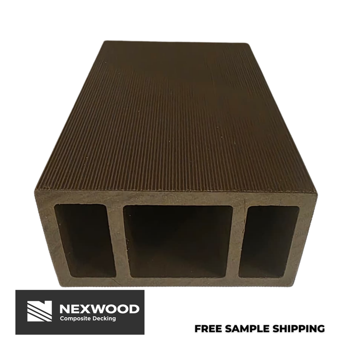 Sample Wall Partition - Prime Brown - Composite - Refundable (1st purchase)