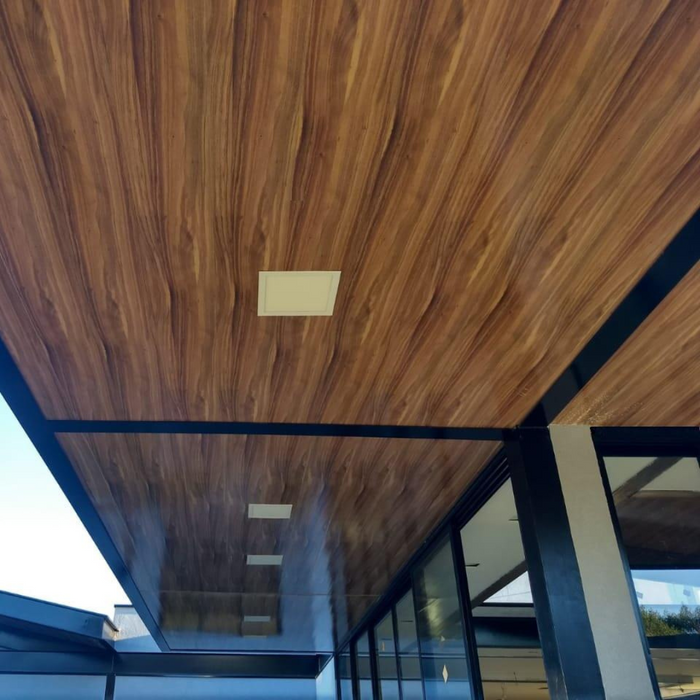 Golden Oak  Glossy Vinyl Ceiling - (70 sqft)