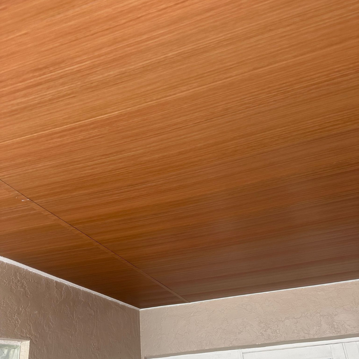 Honey Maple Vinyl Ceiling - (70 sqft)