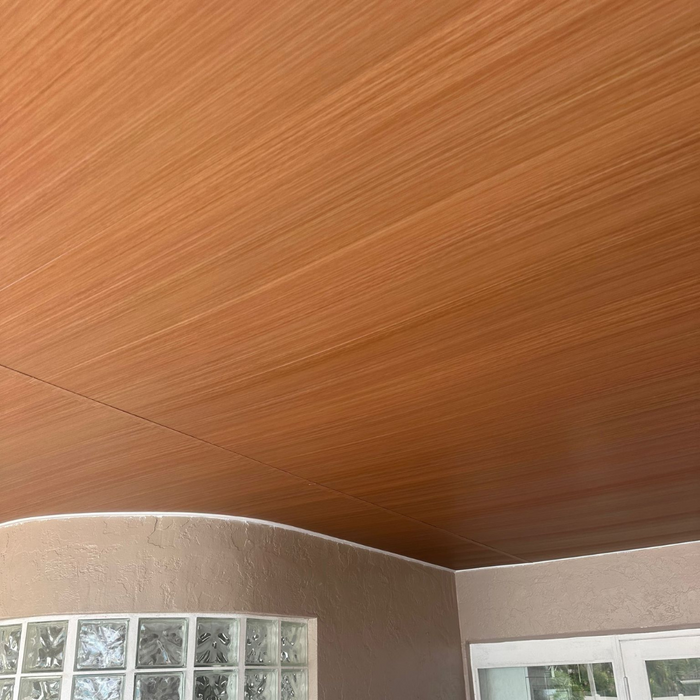 Honey Maple Vinyl Ceiling - (70 sqft)