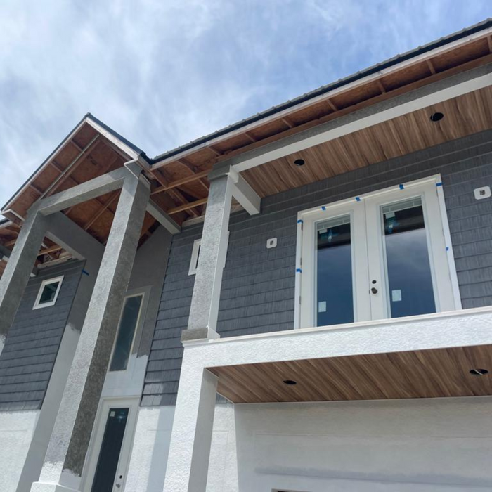 Natural Cypress Vinyl Ceiling - (70 sqft)