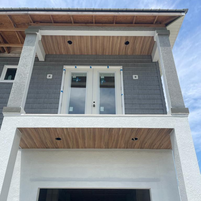 Natural Cypress Vinyl Ceiling - (70 sqft)