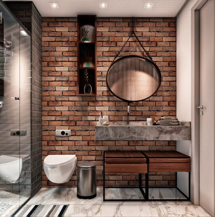 Red Brick - WALL COLLECTION - (70 sqft)