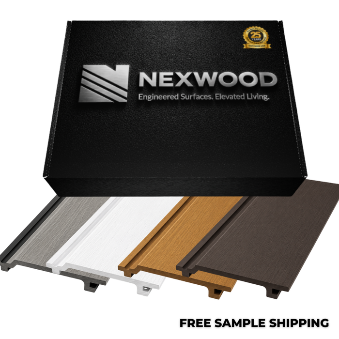 Sample Box NEXWOOD - Composite Siding - Refundable (1st purchase)