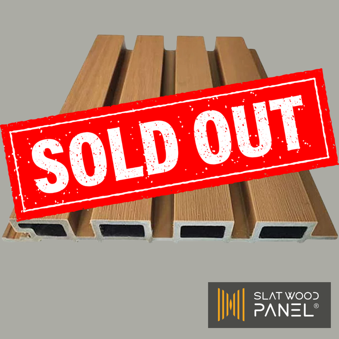 Honey Teak - Outdoor Collection - 33.5 sqft - 114" x 42"